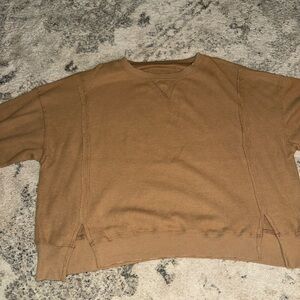 American Eagle Outfitters Brown Sweatshirt